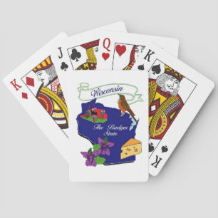 Wisconsin State Playing Cards