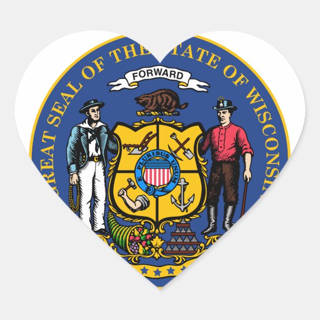 Wisconsin State Seal - (Front)