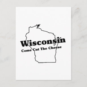 Wisconsin State Slogan Postcard