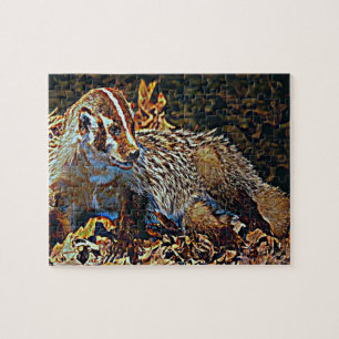 Wisconsin The Badger State Jigsaw Puzzle