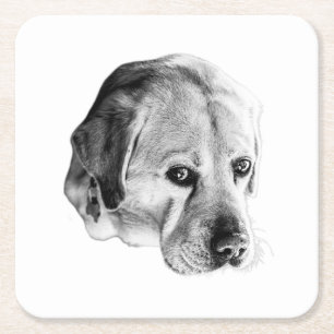 Wisdom at the Table Square Paper Coaster