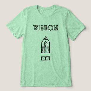 Wisdom bullet arrow Tri-Blend shirt