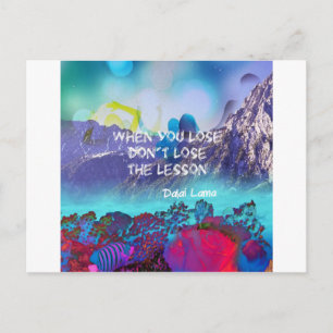 Wisdom can do everything postcard