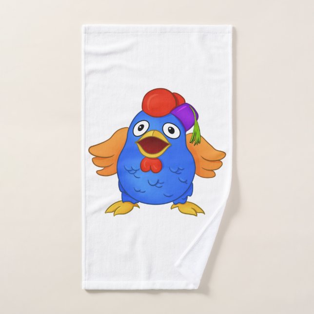 Wisdom Chicken Ranch and Spa Merch Hand Towel (Hand Towel)