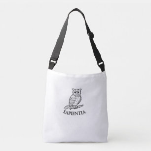 Wisdom cross-body tote bag