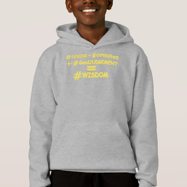 "WISDOM EQUATION" Cute Expression Design. Buy Now (Front)