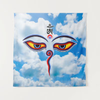 Wisdom Eyes Of Buddha - Bodhnath temple eyes