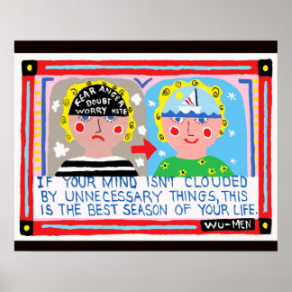 Wisdom from a zen master poster