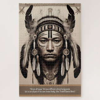 Wisdom from Native American Voices Jigsaw Puzzle