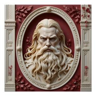 Wisdom in Papercraft Poster