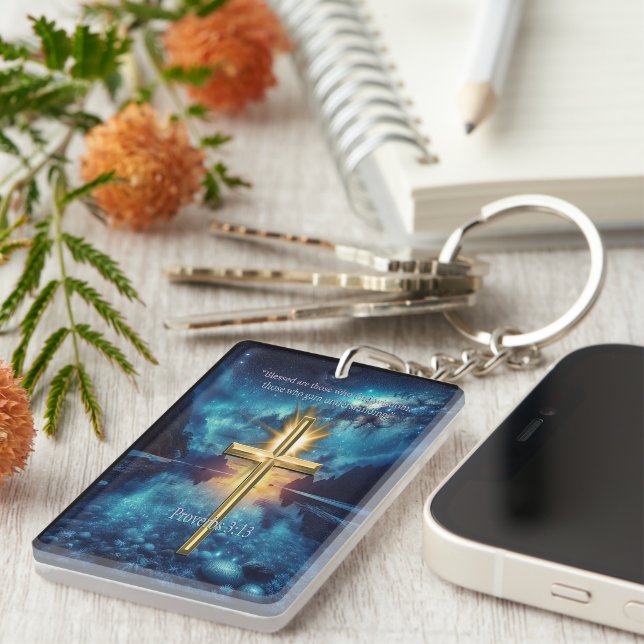 Wisdom Key Ring (Front Right)