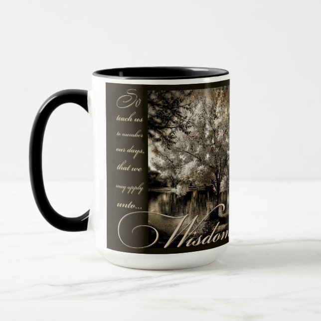 Wisdom Mug (Left)