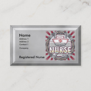 Wisdom nurse  business card