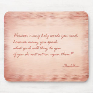 Wisdom of Buddha Mouse Pad