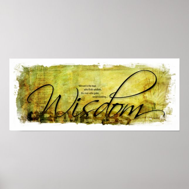 Wisdom of Proverbs Poster (Front)