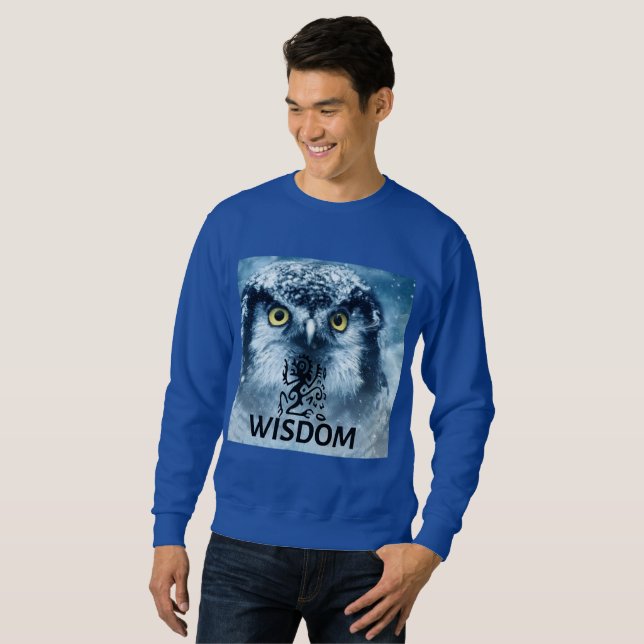 Wisdom of the Owl  Sweatshirt (Front Full)