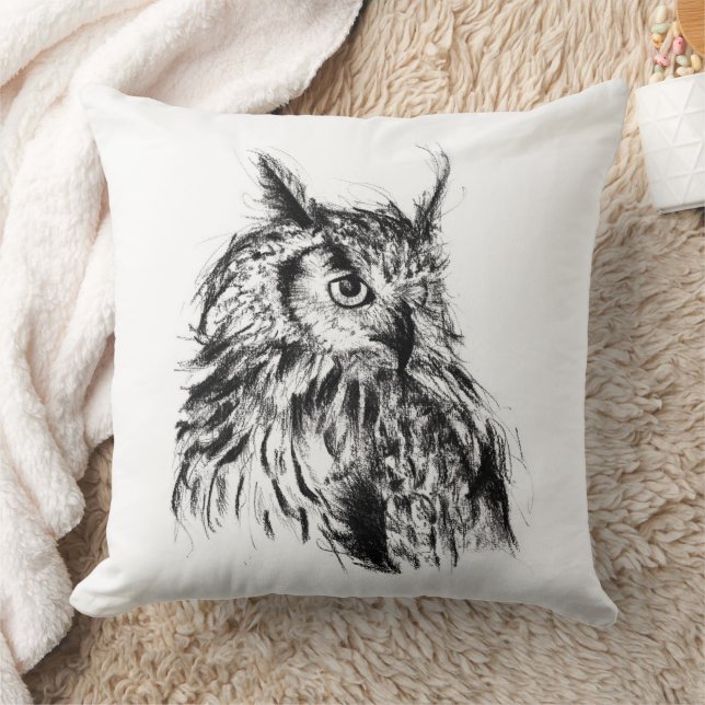 Wisdom Owl Cushion (Blanket)