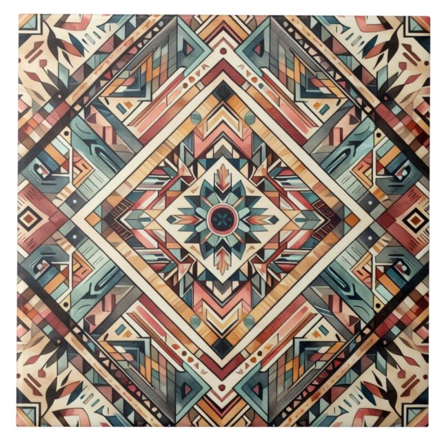 Wisdom Seeker Ceramic Tile (Front)