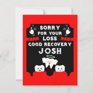 Wisdom Teeth Extraction Get Well Card