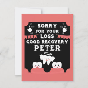 Wisdom Teeth Extraction Get Well Card
