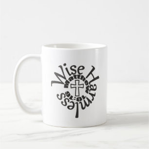 Wise And Harmless - Divine Wisdom Scriptures Coffee Mug
