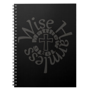 Wise And Harmless - Divine Wisdom Scriptures Notebook