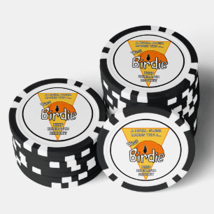 Wise birdie poker chips