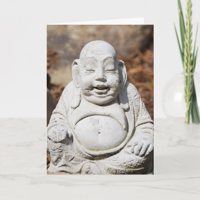 Wise Buddha Card (Front)