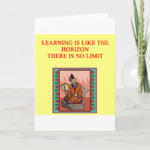 wise chinese proverb card