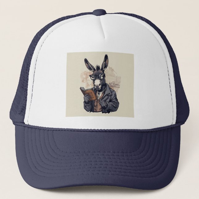 Wise Donkey — Cap (Front)