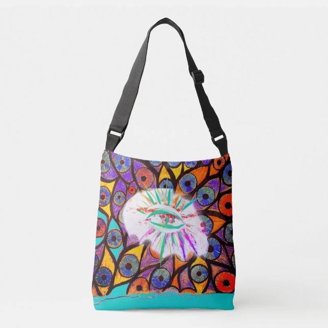 Wise Eye Mage Crossbody Bag (Front)