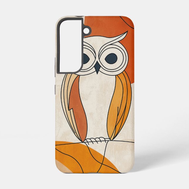 Wise Gaze Owl Phone Case (Back)