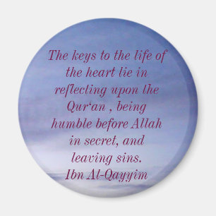 Wise Islamic Quote Magnet