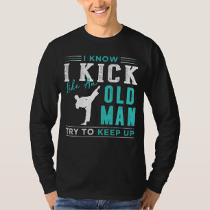 Wise Kick Maestro: Keep Up with My Hilariously Sur T-Shirt