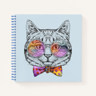 Wise Kitty Kat Notebook