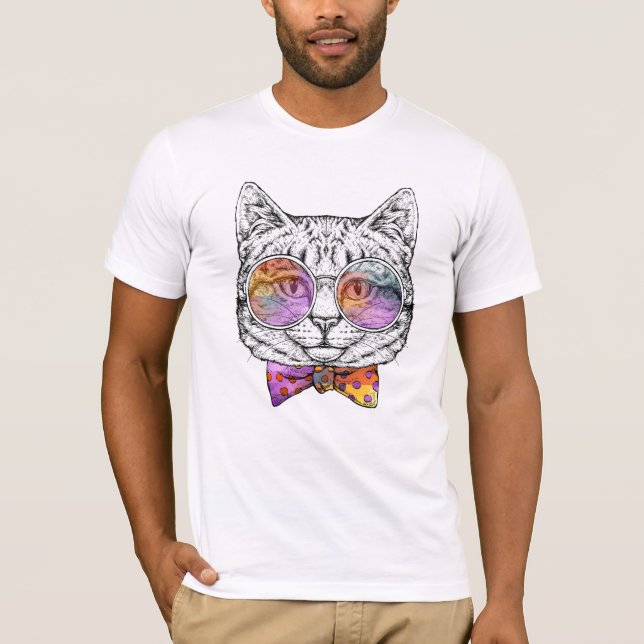 Wise Kitty Kat T-Shirt (Front)