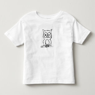 Wise Little Owl Kids T Toddler T-Shirt