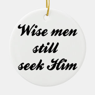 Wise Men Ceramic Ornament