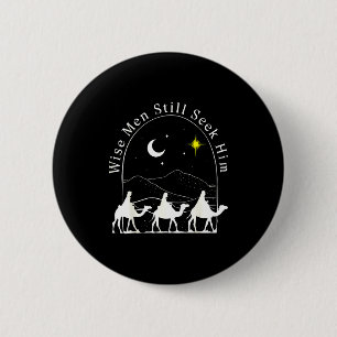Wise Men Christian Christmas Jesus Nativity Scene 6 Cm Round Badge