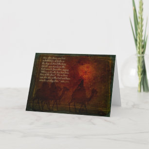 Wise Men Holiday Card