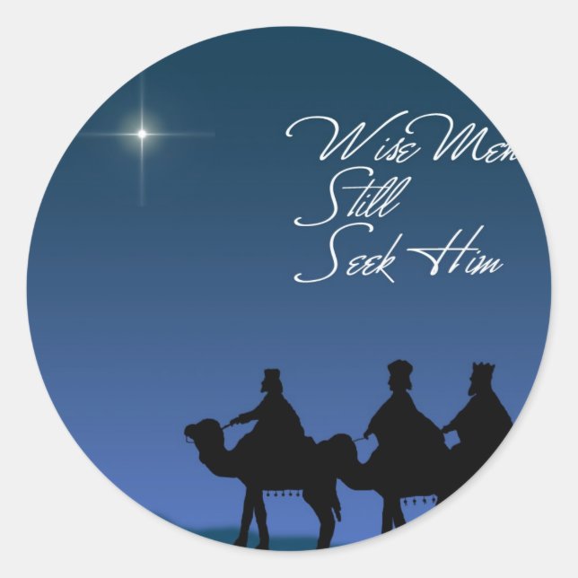 Wise Men Sticker (Front)