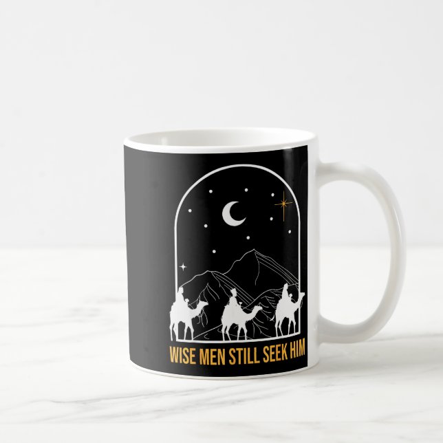 Wise Men Still Seek Him Nativity Scene Christian C Coffee Mug (Right)