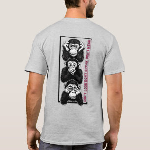 wise monkeys T-Shirt