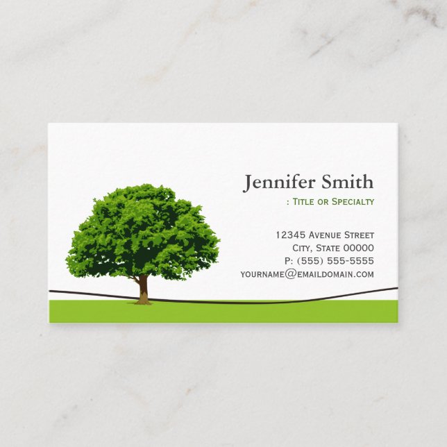 Wise Oak Tree Care Service - Appointment (Front)