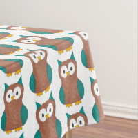 Wise Old Brown Owl Hoot Bird Animal Print