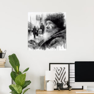 Wise Old Man Poster