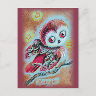 Wise Old Owl Postcard