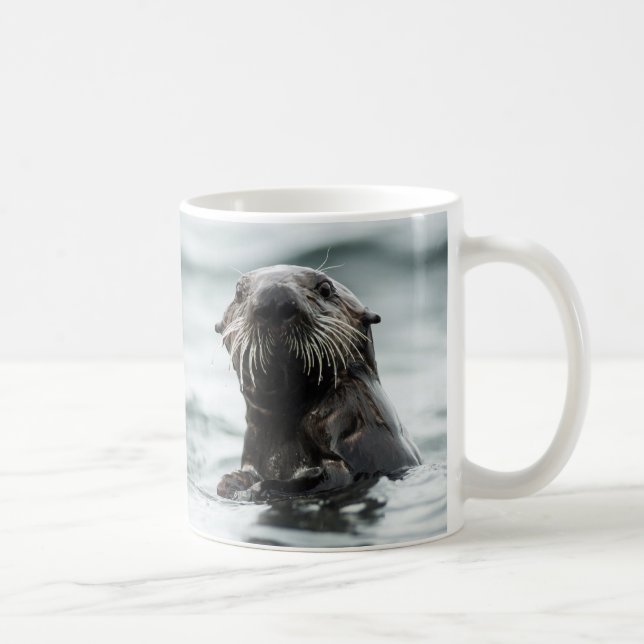 Wise Otter Coffee Mug (Right)