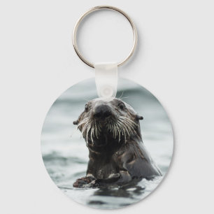 Wise Otter Key Ring