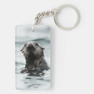 Wise Otter Key Ring
